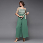 Women's Self Design Cut-Out Georgette Jumpsuit