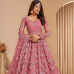 Women's Semi Stitched satin blend Lehenga Choli with Embroidered Pattern Unstitched Blouse and Dupatta Set | Women's Lehenga Cholis
