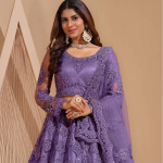 women lehenga choli | net febric lehnega choli and dupatta | Round Neck Ethnic Outfit