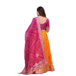 Traditional Kota Doria Lehenga Choli for Women | Heavy Aari Work Ghagra Choli